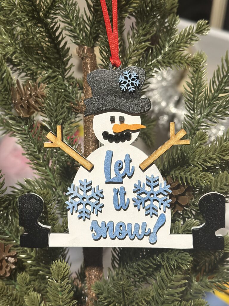 Let is snow! Ornament