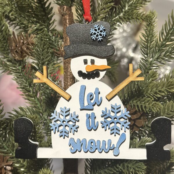 Let is snow! Ornament