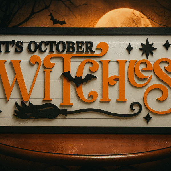 It’s October Witches Sign