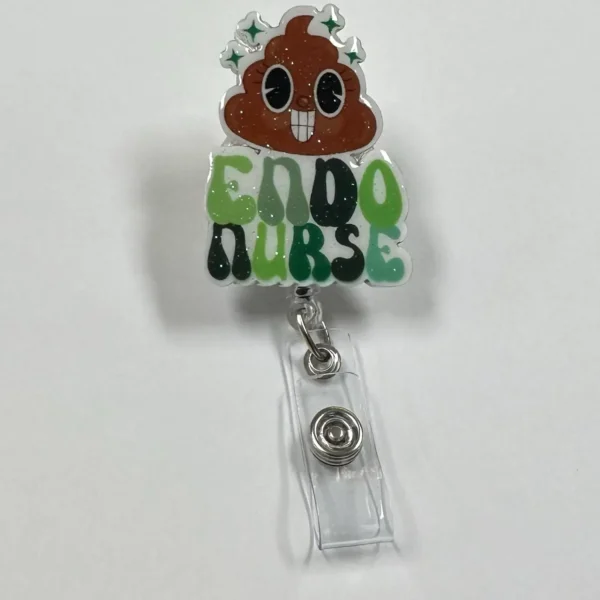 Endo Nurse Badge Reel