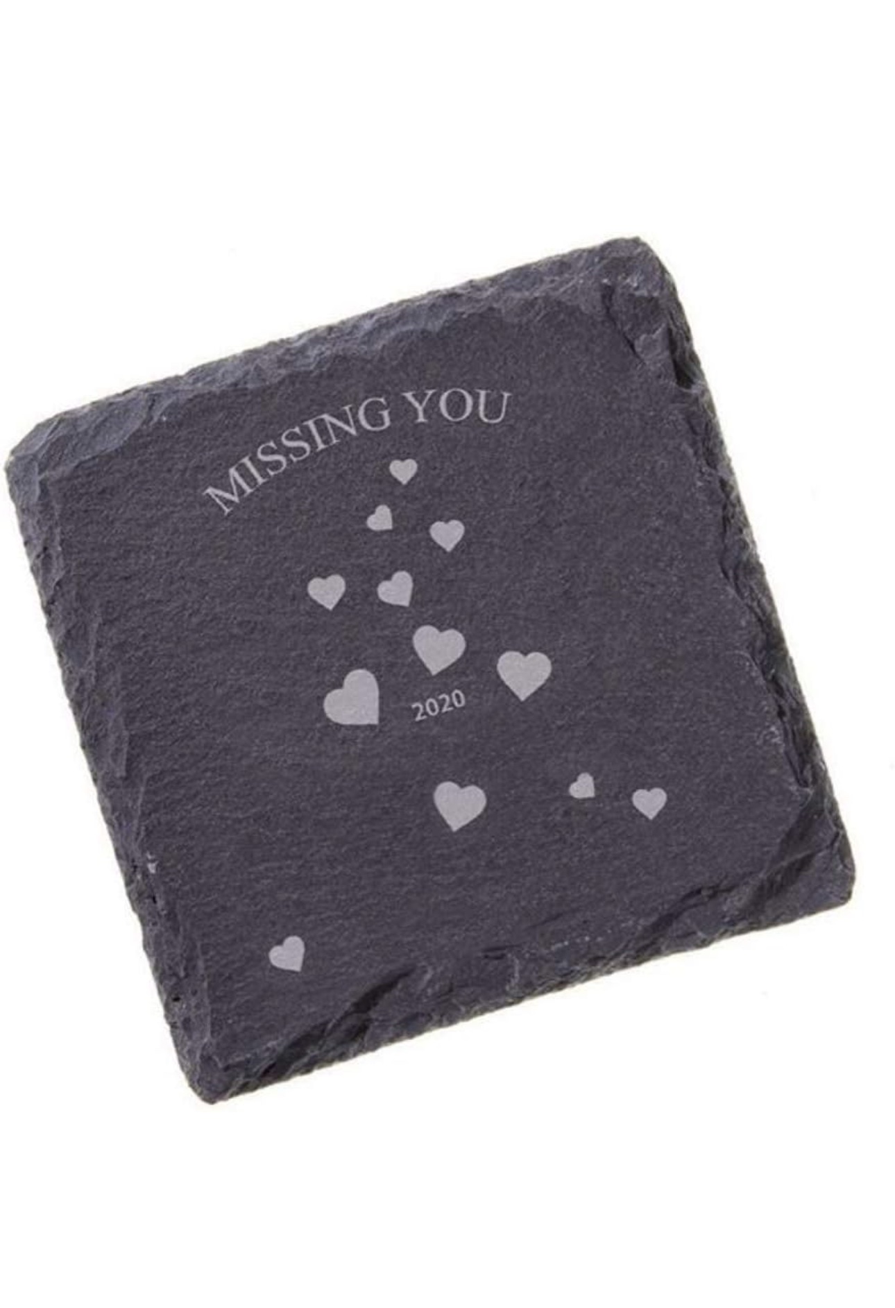 Personalized Slate Coaster Set (4) - Image 4