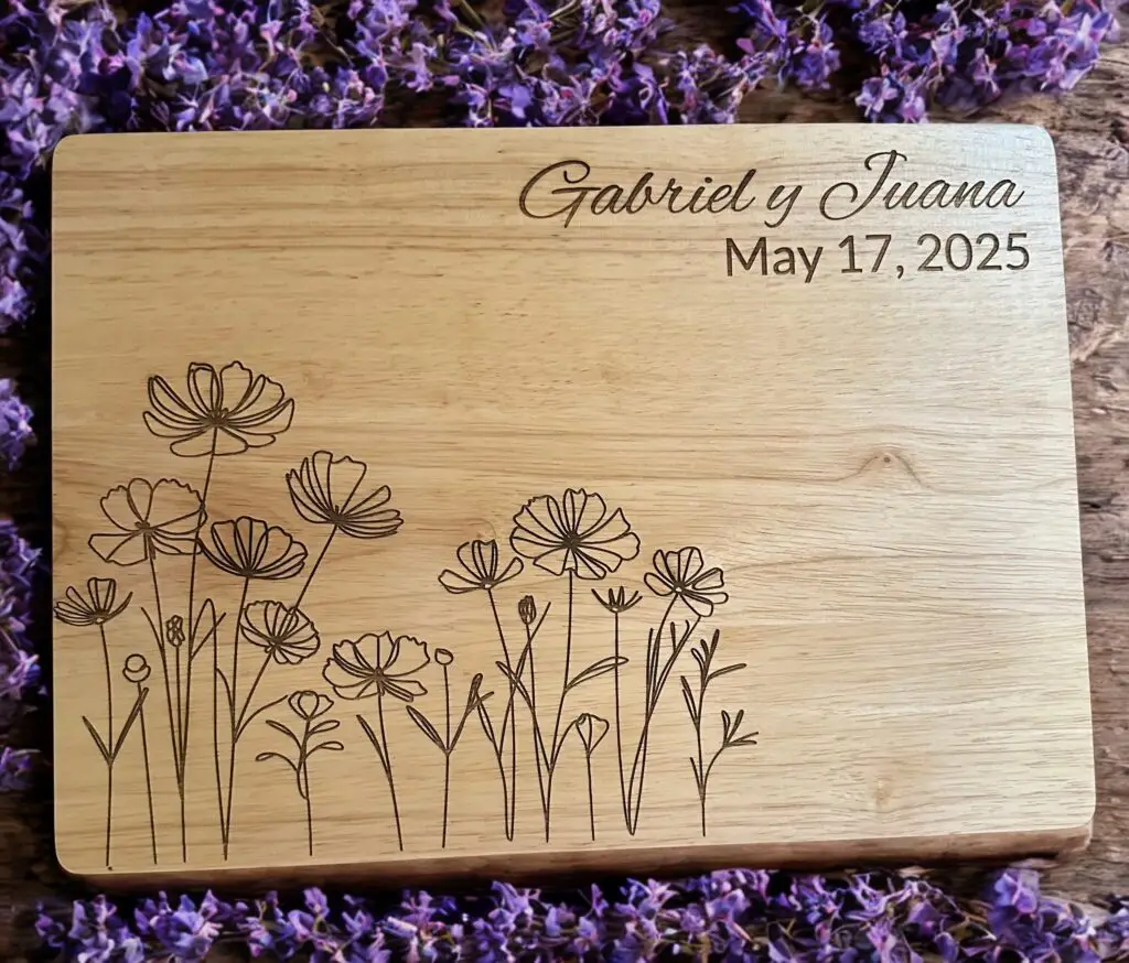 Personalized Rubberwood Board