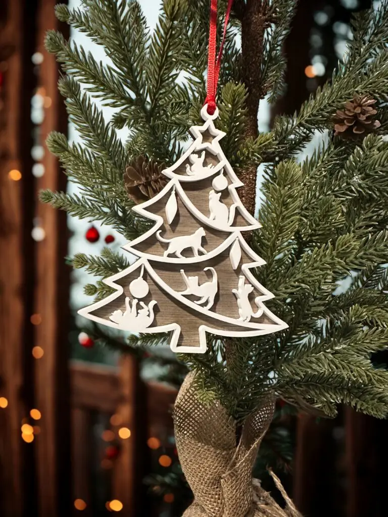 Playful Christmas Cat Tree
