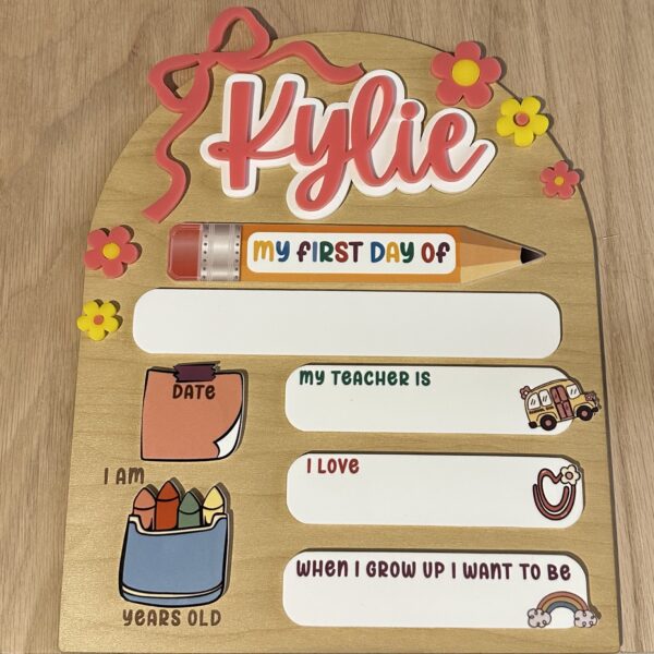 Back To School Board