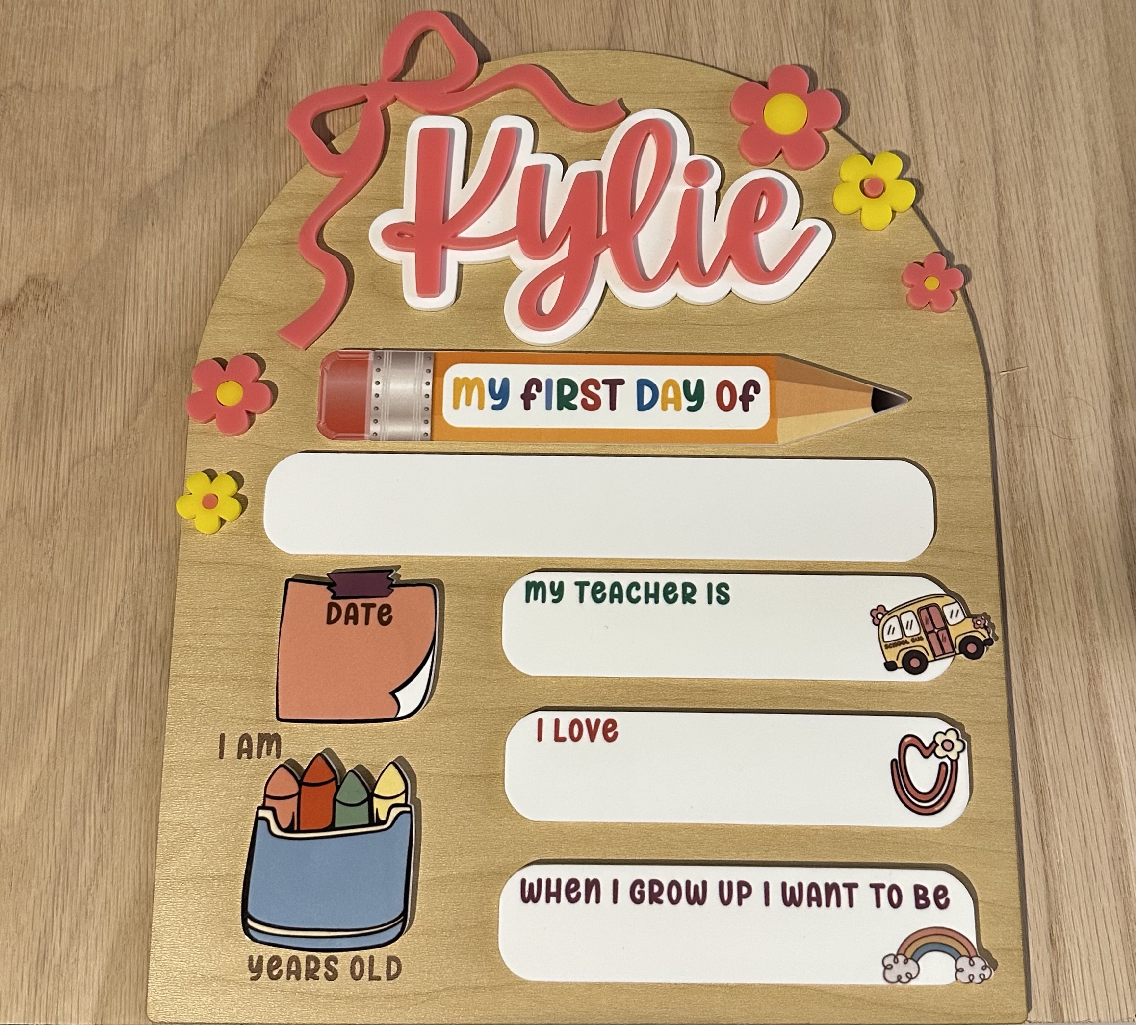 Back To School Board