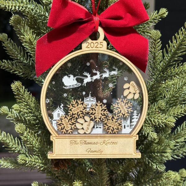 Personalized Family Ornament