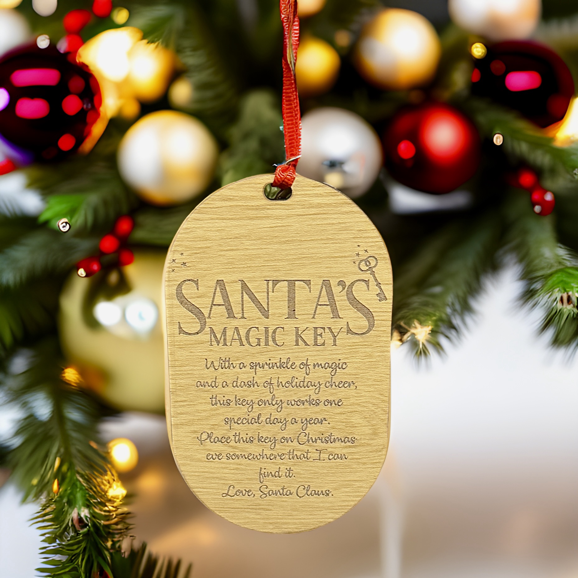 Santa’s Magic Key Ornament - Image 2