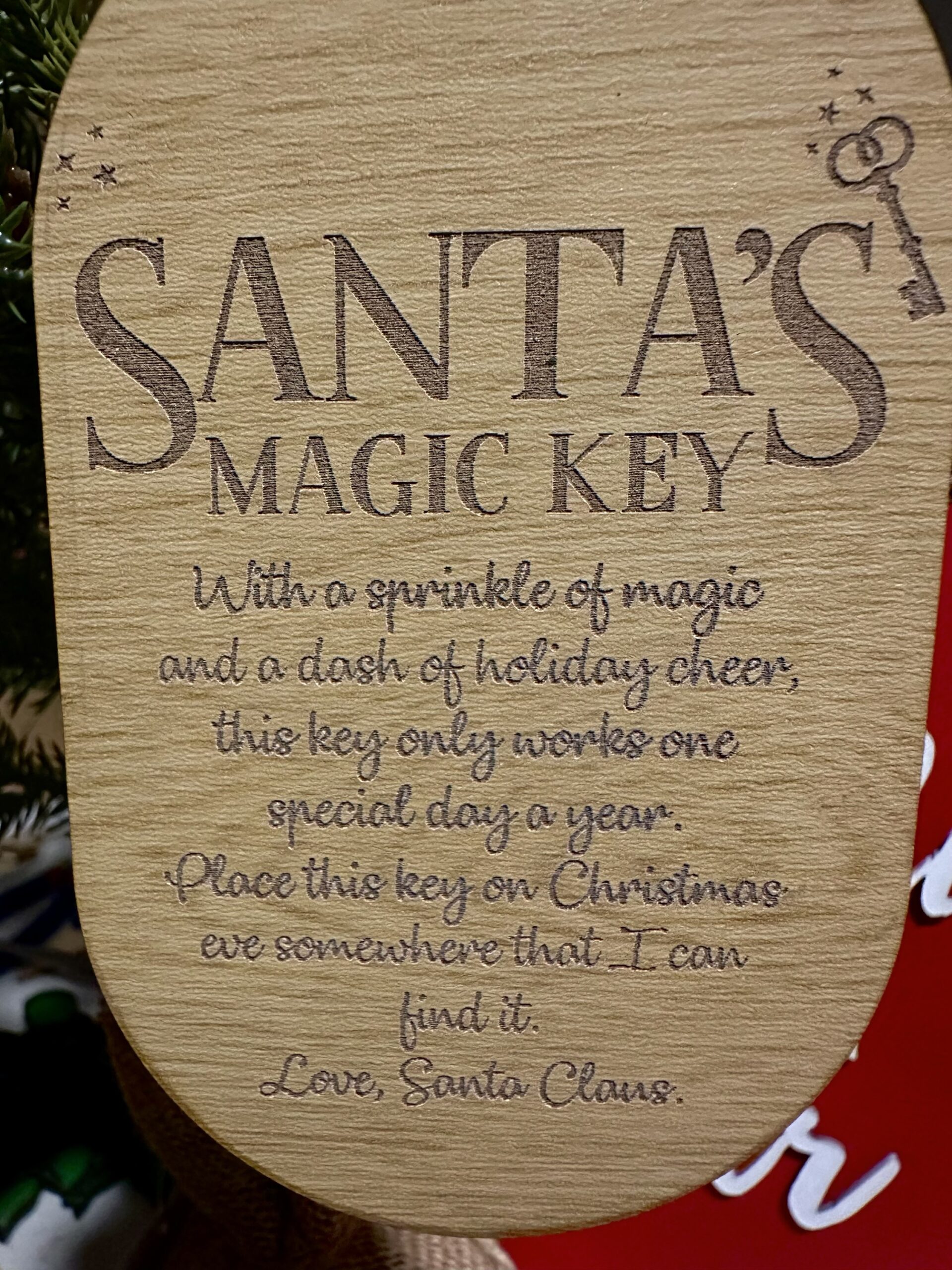 Santa’s Magic Key Ornament - Image 4