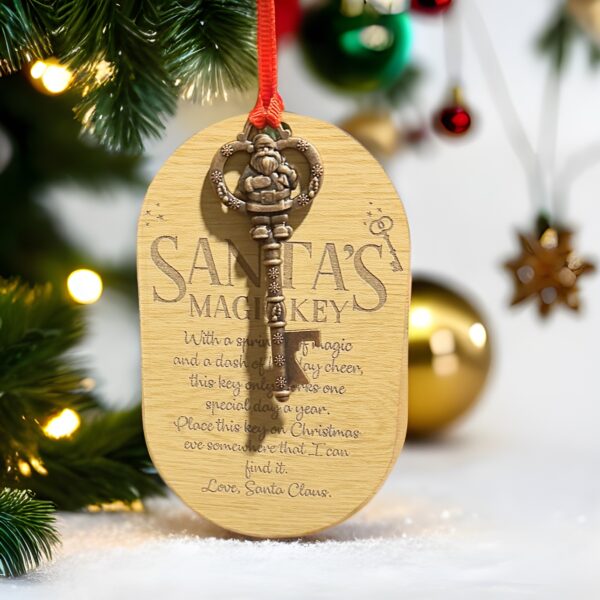 Santa’s Magic Key Ornament